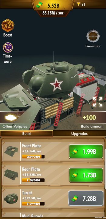 Screenshot 1 of Idle Panzer 1.0.1.094