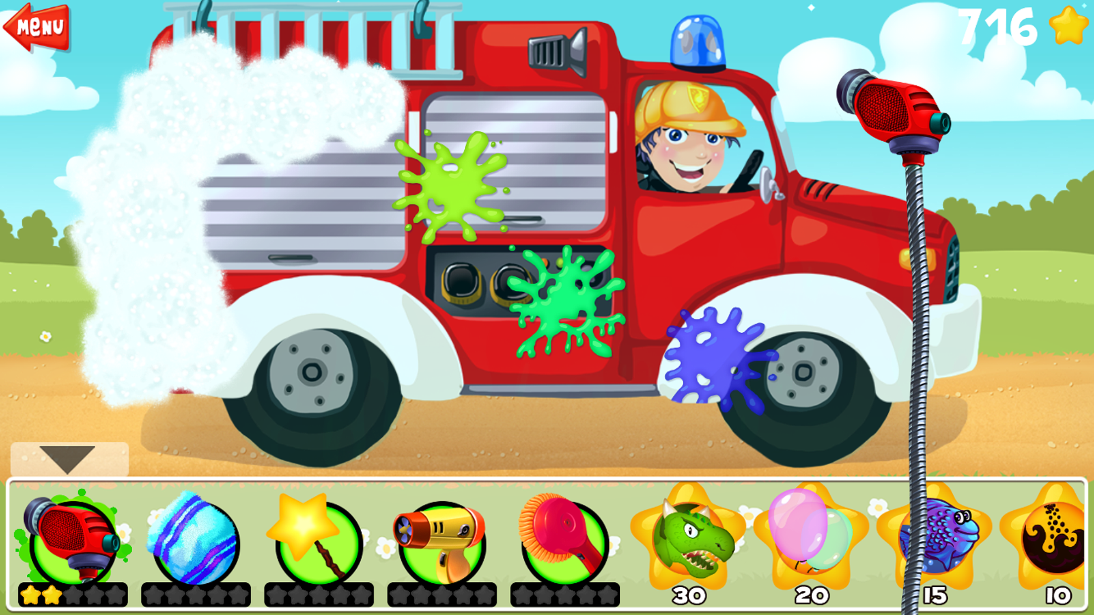 Amazing Car Wash Game For Kids screenshot game