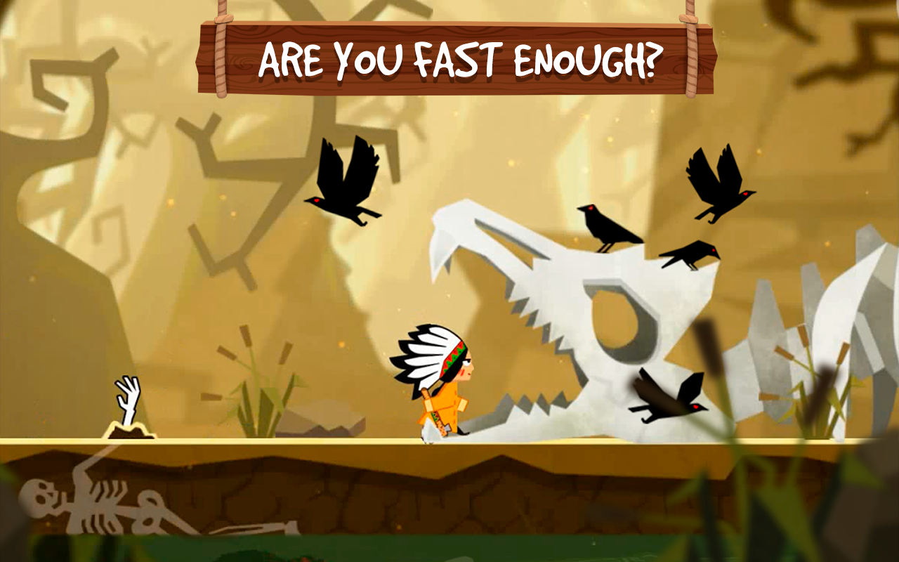 Save Mongwau - Ancient Rush Game Screenshot