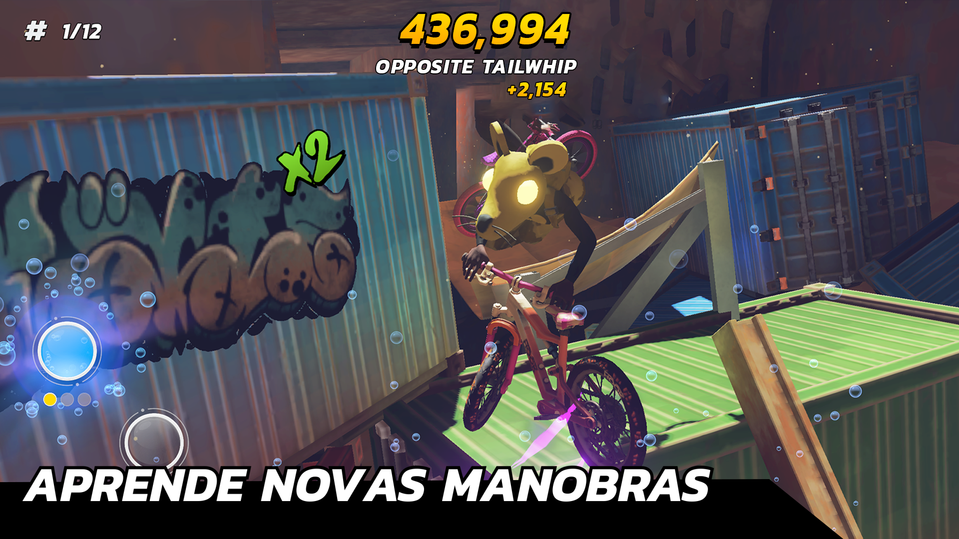 Captura de Tela do Jogo Touchgrind BMX 3: Rivals