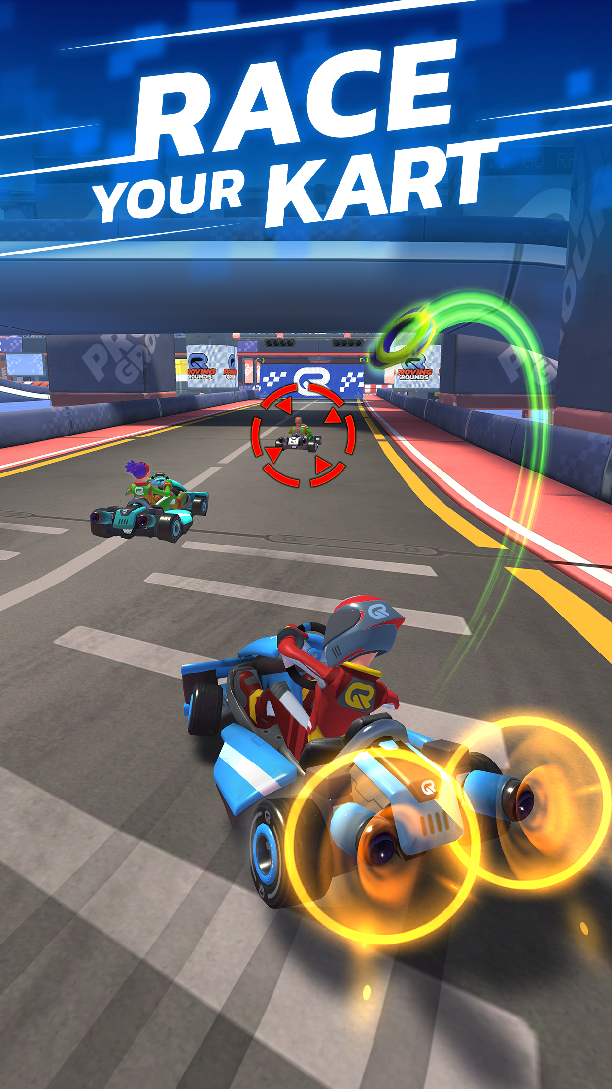 Screenshot 1 of Go Race: Super-Karts 0.30.1.1608