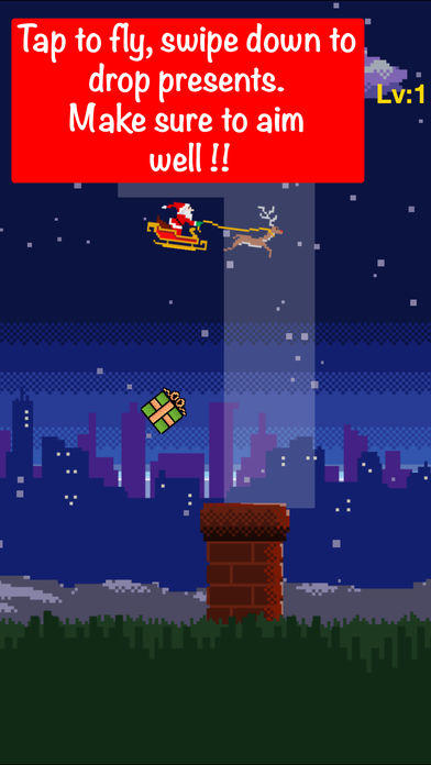 Santa Present Drop : delivery Game Screenshot