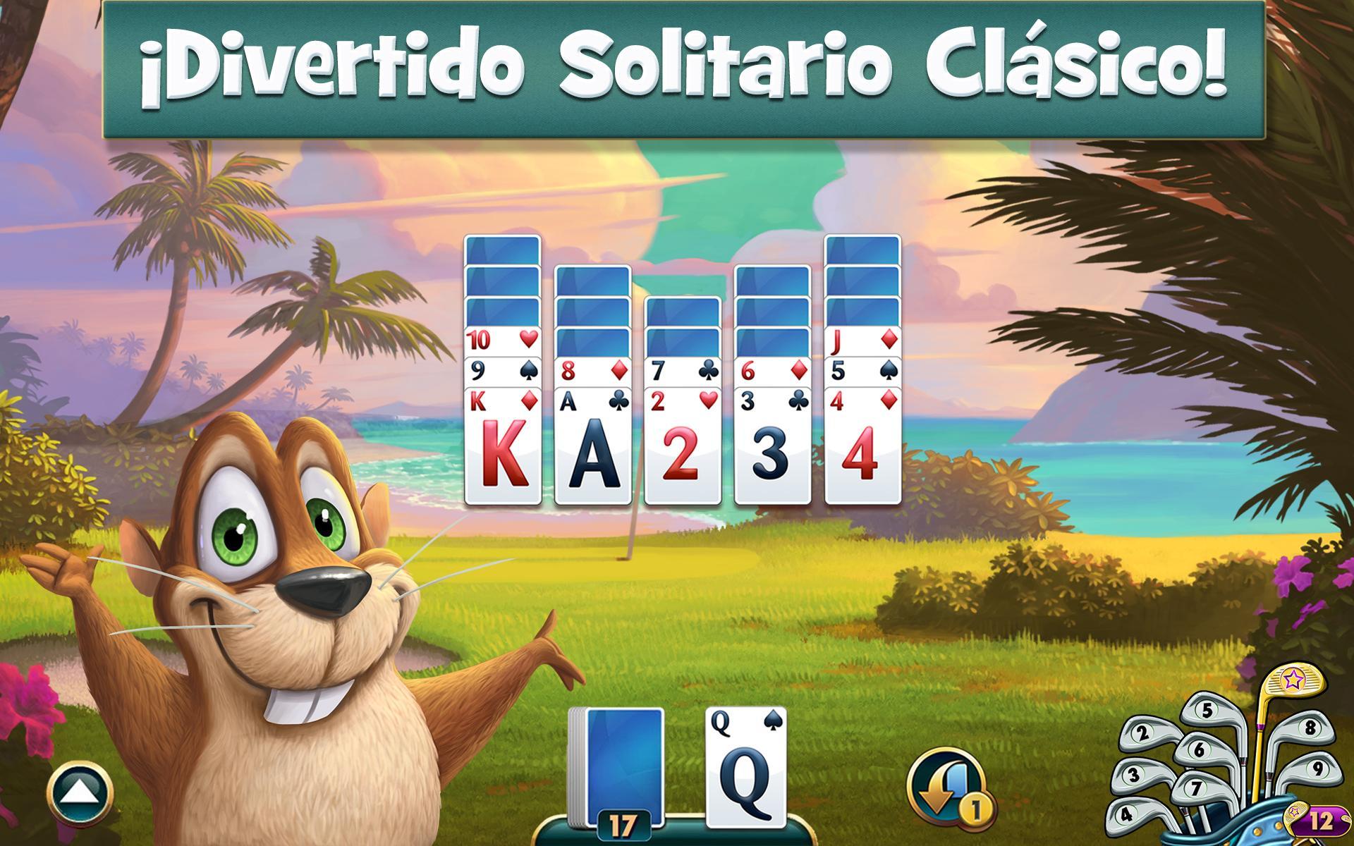 Captura de Pantalla del Juego Fairway Solitaire