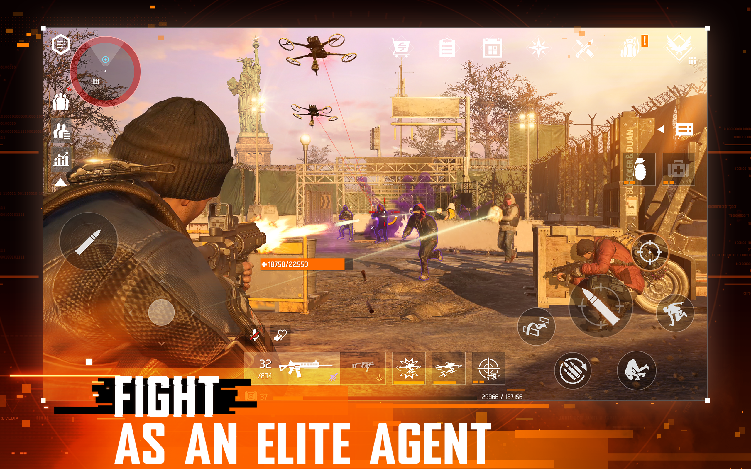 Cuplikan Layar Game The Division Resurgence