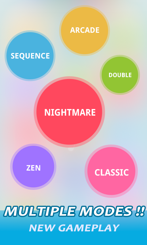 Captura de Tela do Jogo Color Run - Piano Tiles