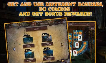 Ảnh chụp màn hình Solitaire Game. Halloween