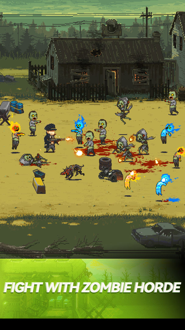 Zombie Fighter: Hero Survival 게임 스크린 샷