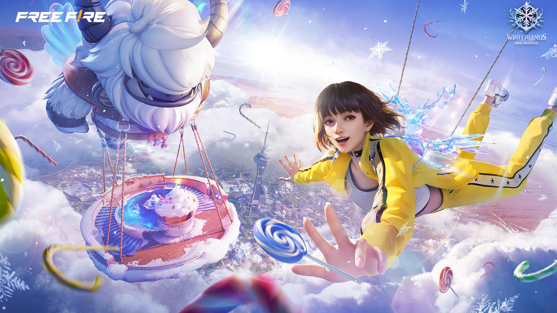 Banner of Free Fire: Winterlands 