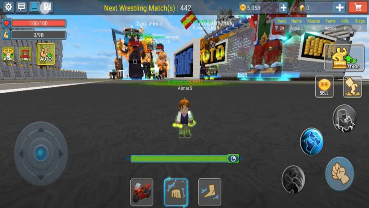 Screenshot of WWE Simulator: Wrestling Game