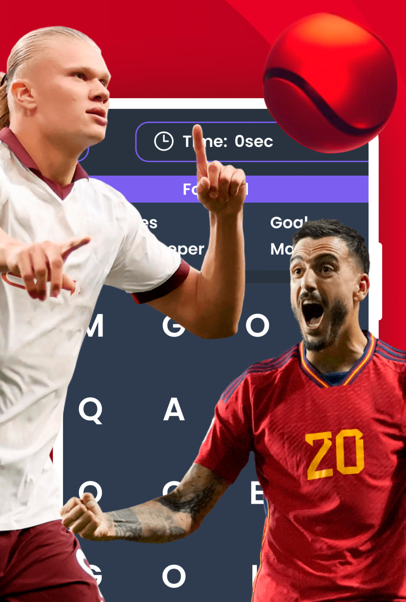 Find sports words 遊戲截圖