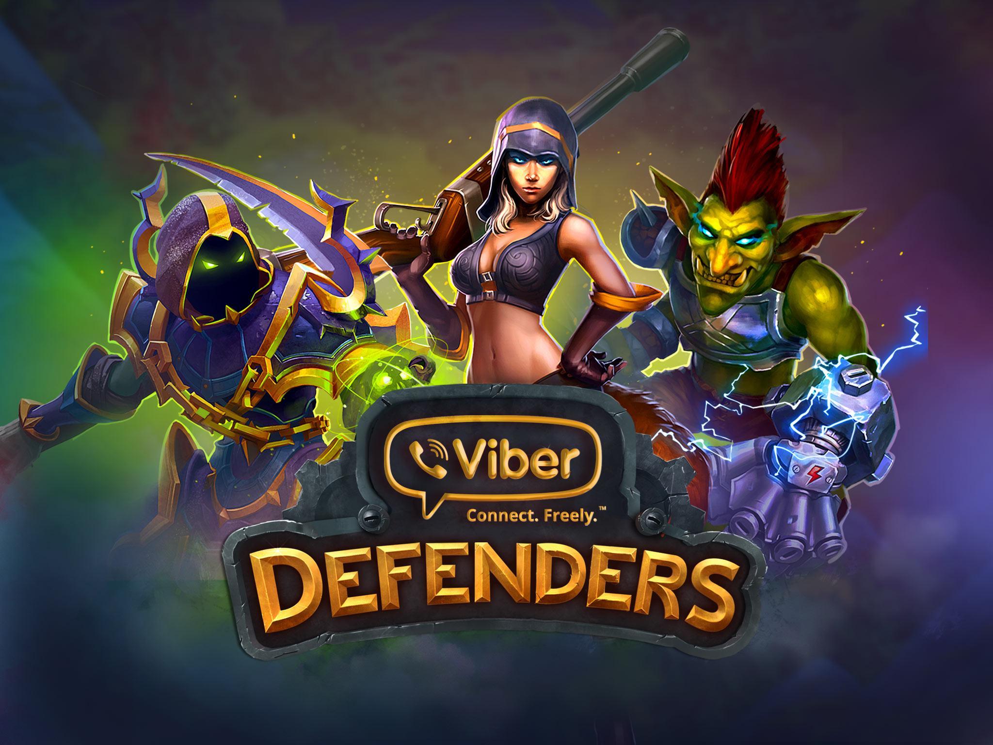 Viber Defenders Game Screenshot