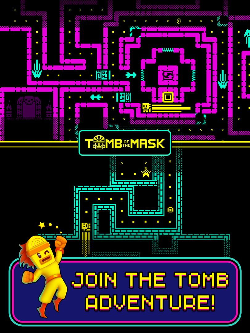假面古墓 (Tomb of the Mask) screenshot game