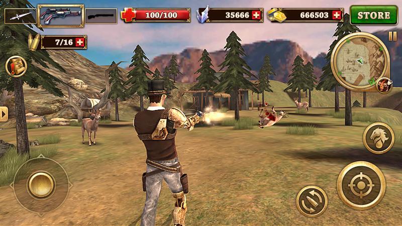 West Gunfighter Game Screenshot