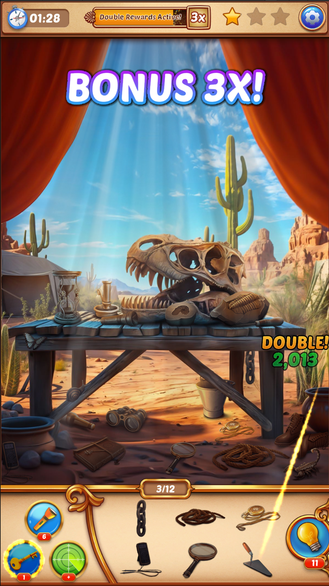 Hidden Gems: Find Objects Game Screenshot