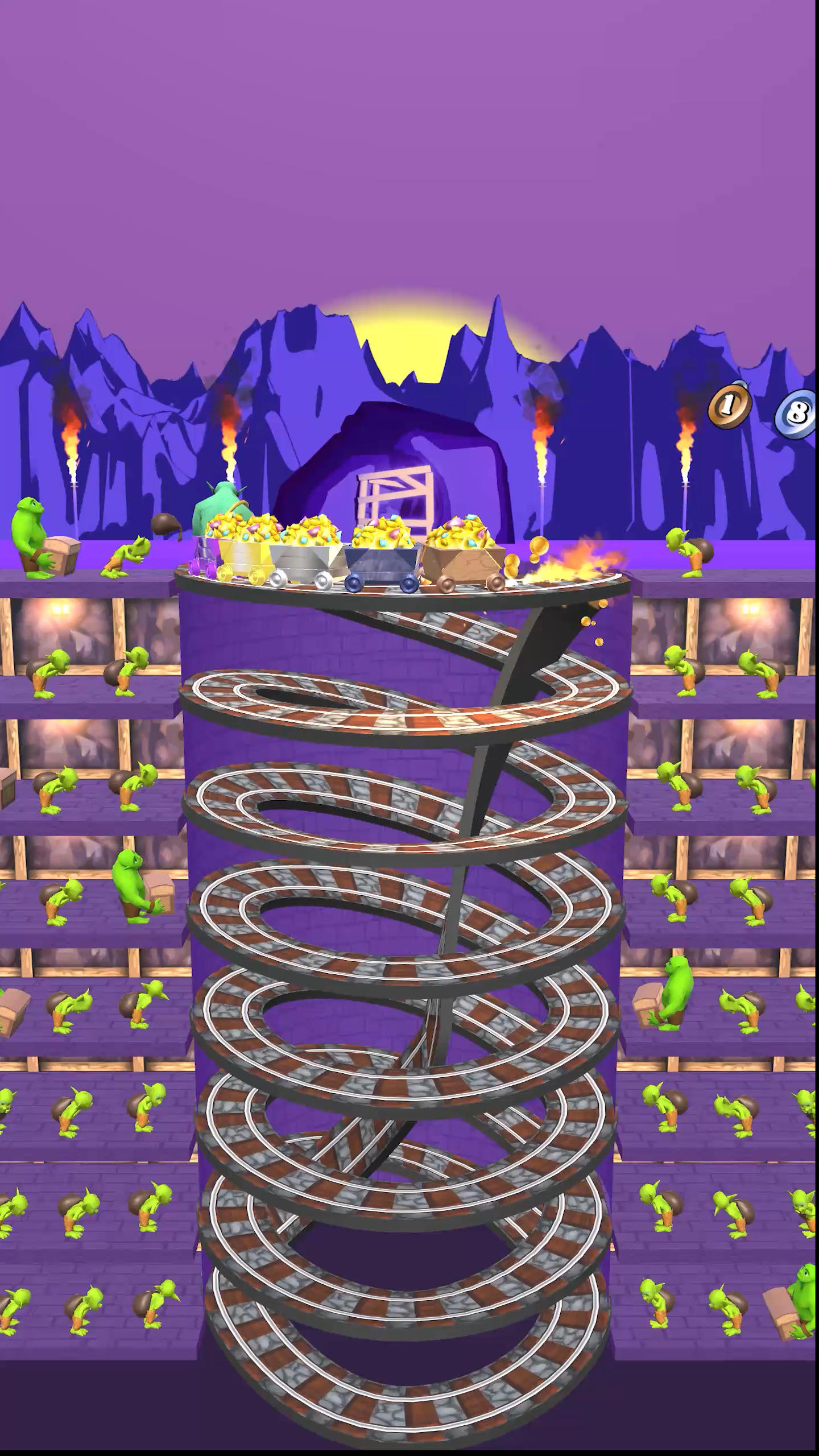 Goblin Train: Idle Tycoon screenshot game