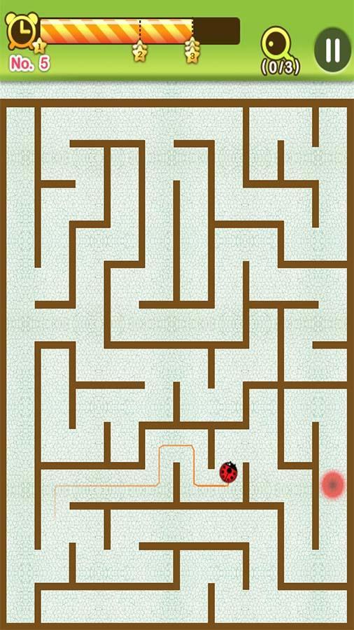 Cuplikan Layar Game Maze King