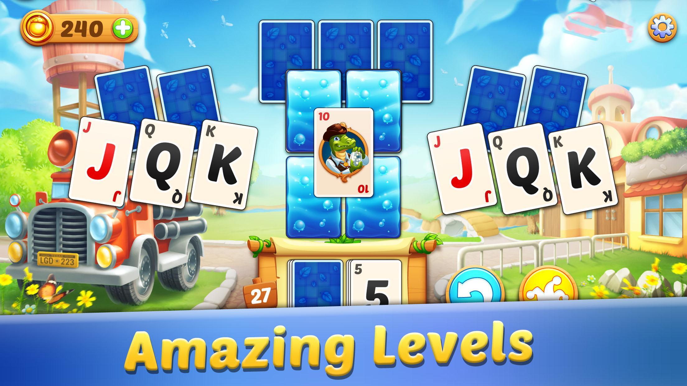 Solitaire: Forest Rescue Game Screenshot