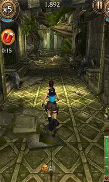 Puzzle Relic Run Lara Croft Game Screenshot