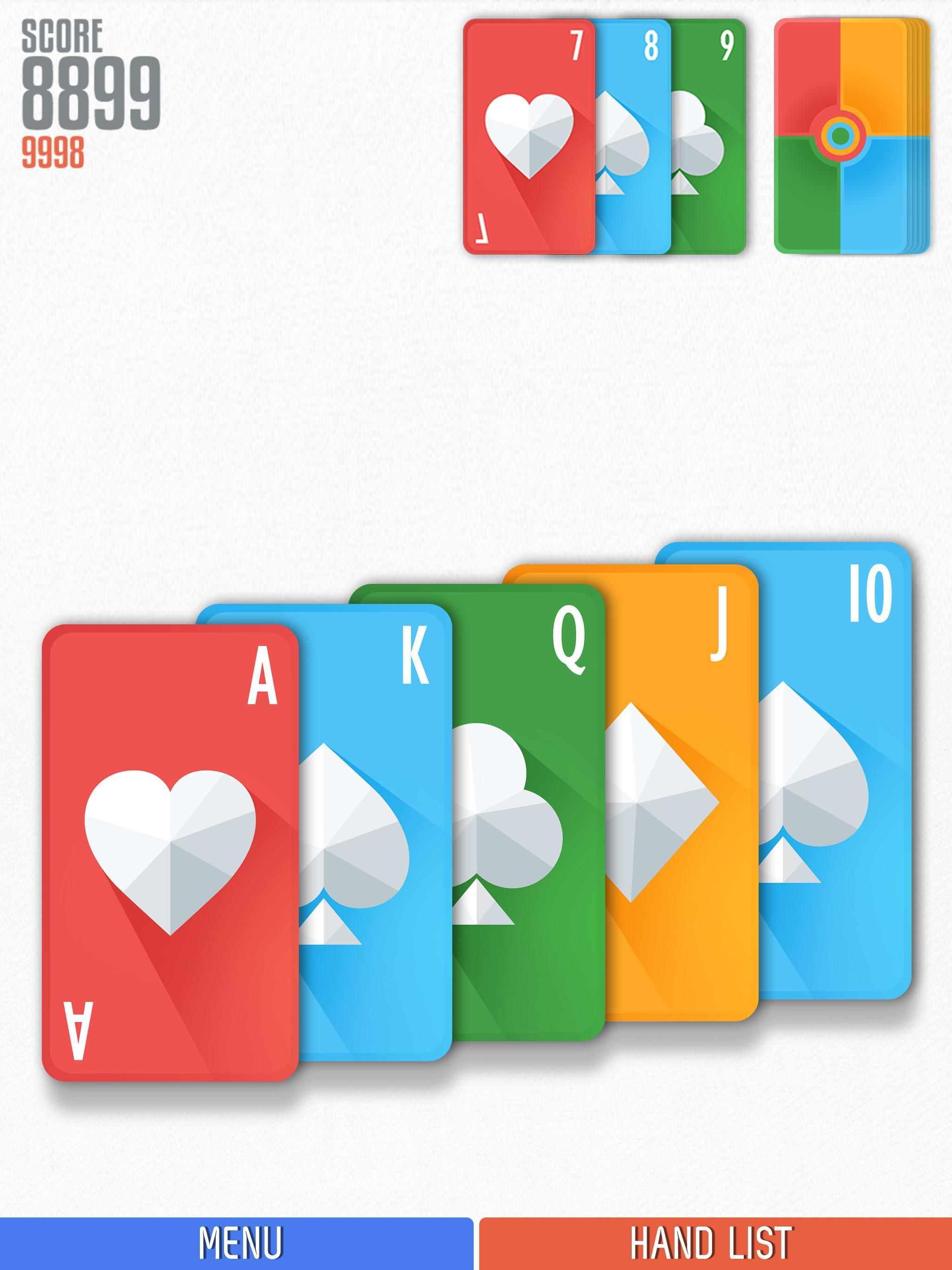Politaire - Poker Solitaire Game Screenshot