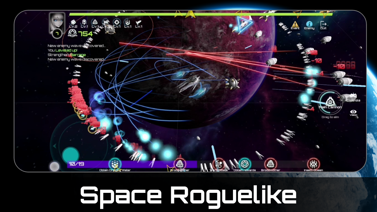 Space Wanted Game Screenshot