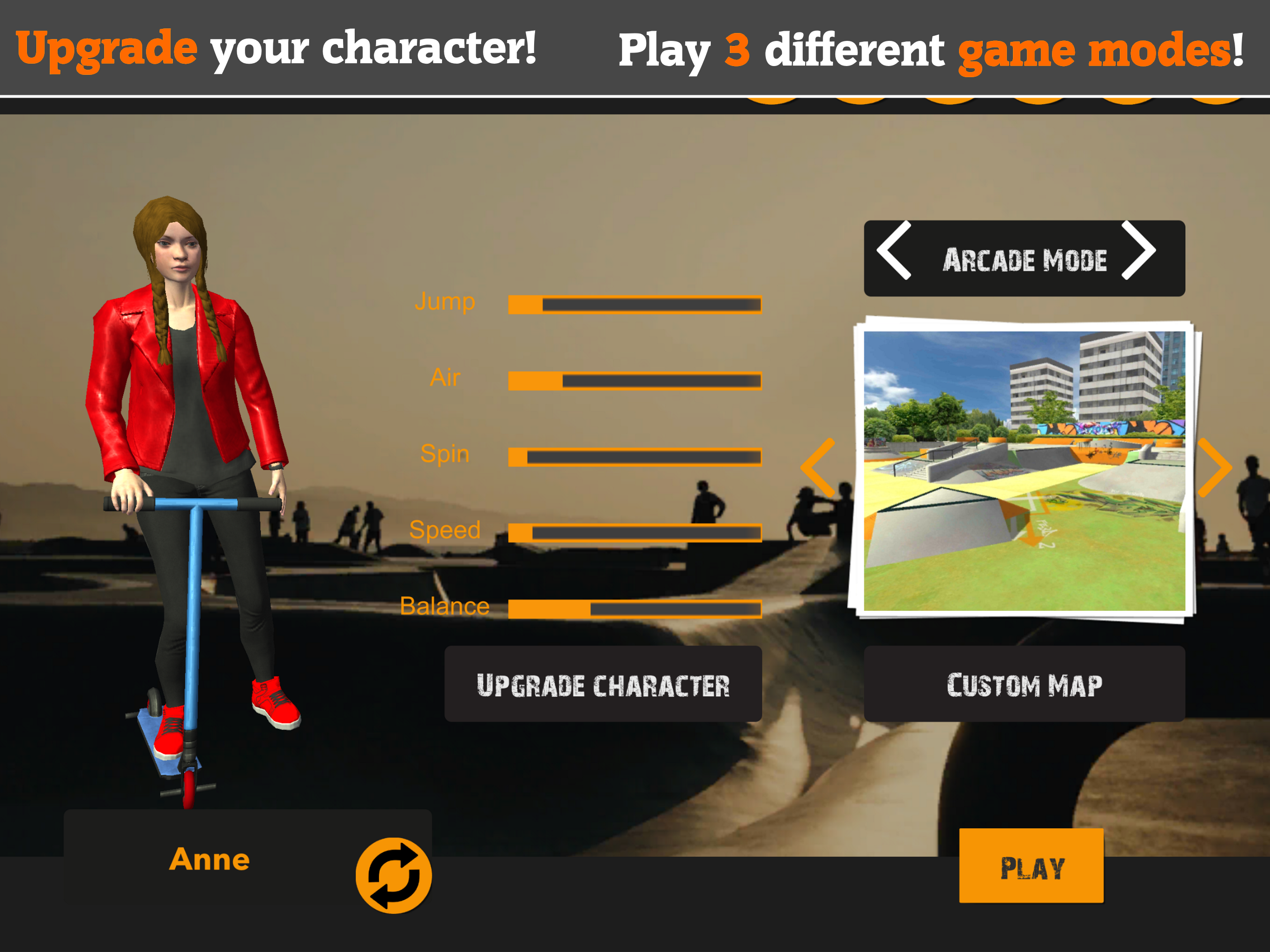 Scooter FE3D 2 Game Screenshot