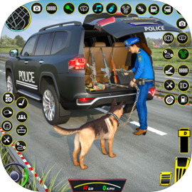 Police Prado Driving Car Games