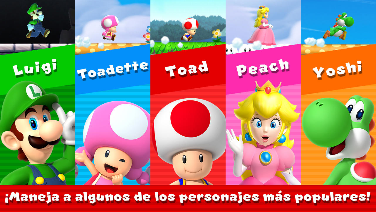 Captura de Pantalla del Juego Super Mario Run