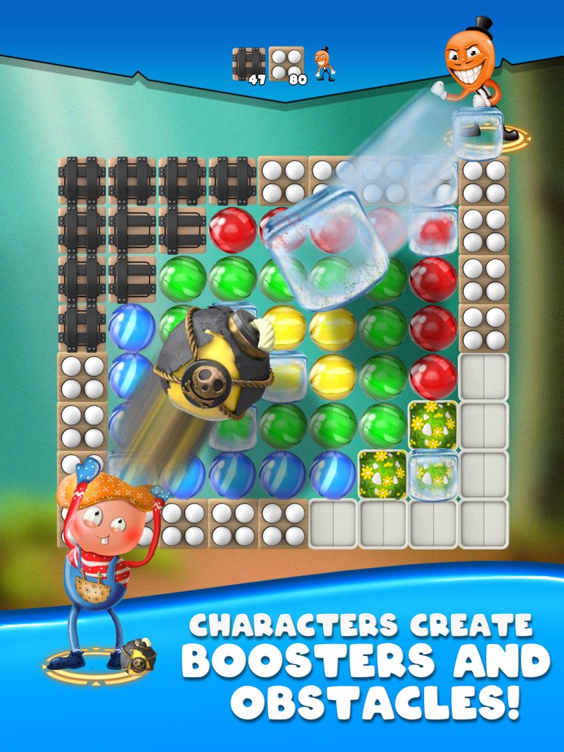 Screenshot of Heroes Of Blast -Tap and Blast