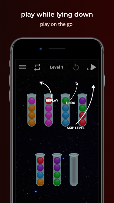 Ball Sort Puzzle：Woody Classic Game Screenshot