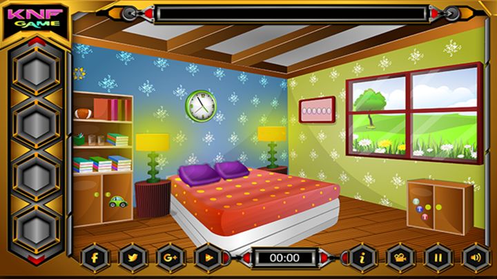 Can You Escape Colorful House Game Screenshot