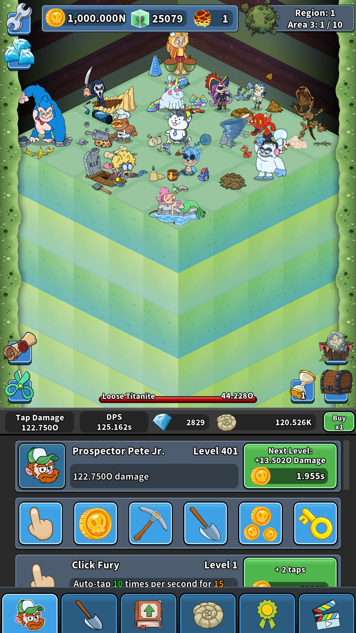 Tap Tap Dig 2: Idle Mine Sim Game Screenshot