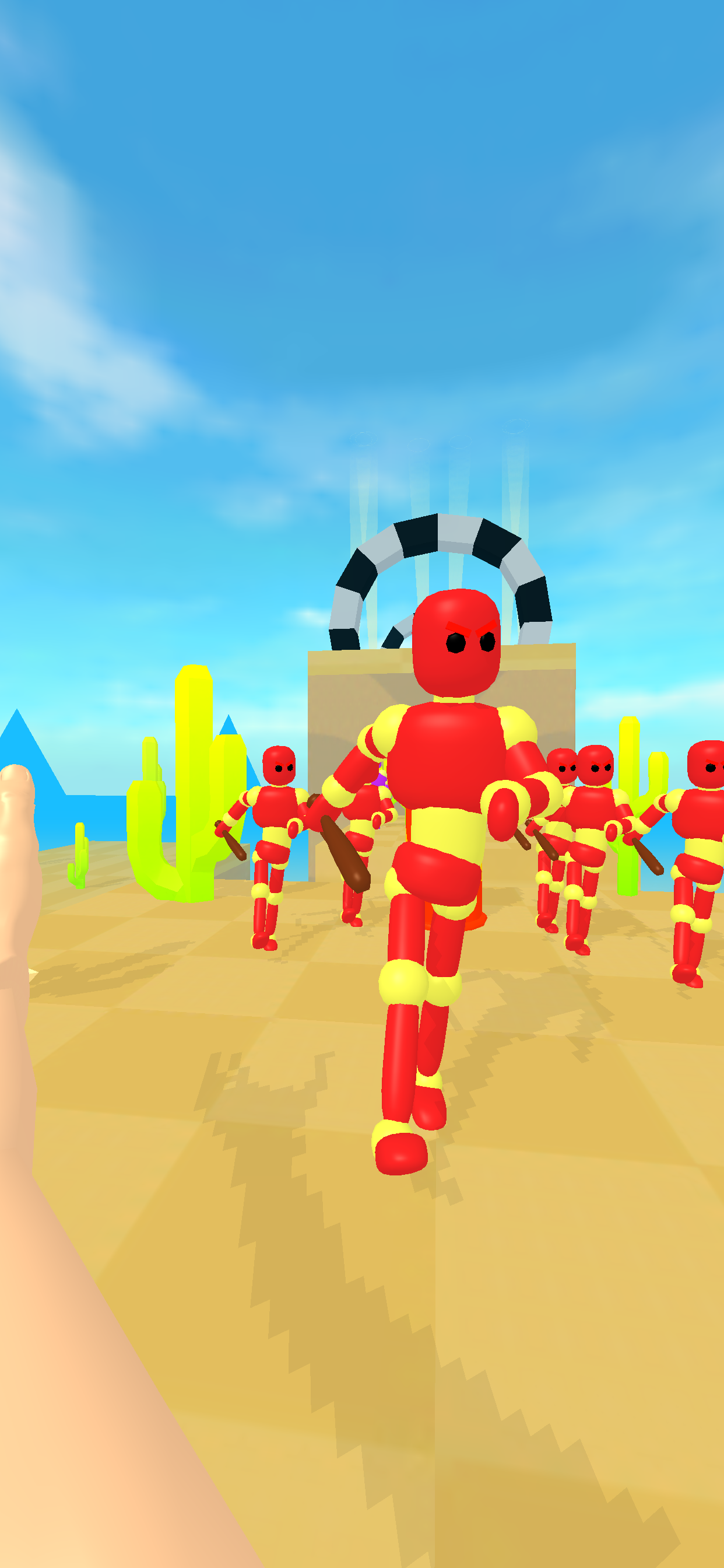 Elastic Slap Game Screenshot