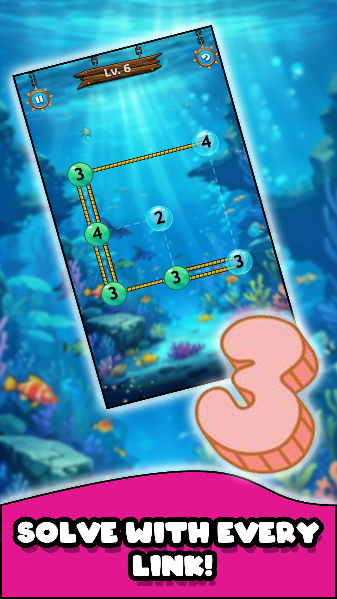 Number LInked Up Game Screenshot