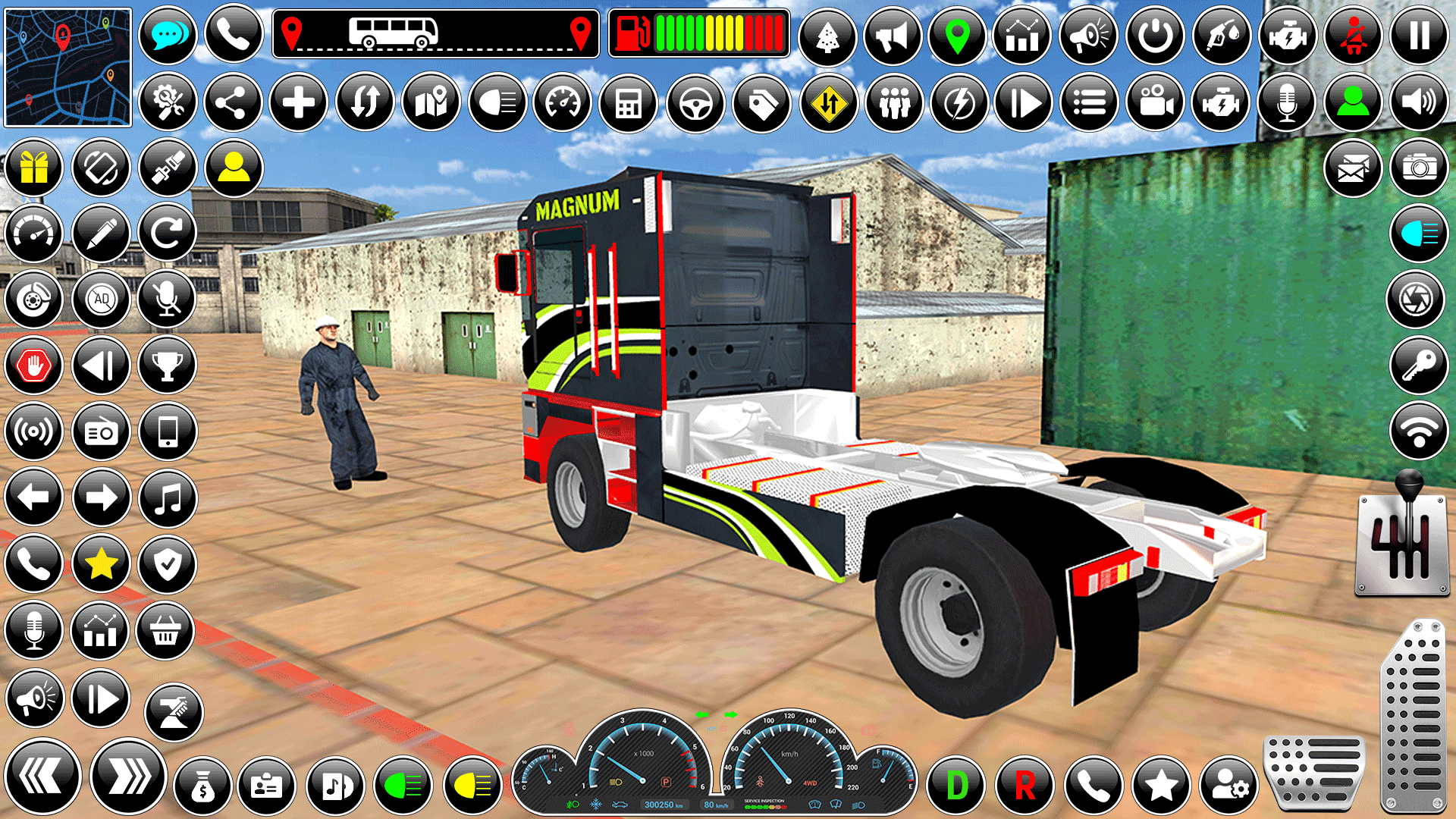 Truck Game : Truck Sim 게임 스크린샷