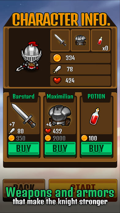 Amidakuji Knight Game Screenshot