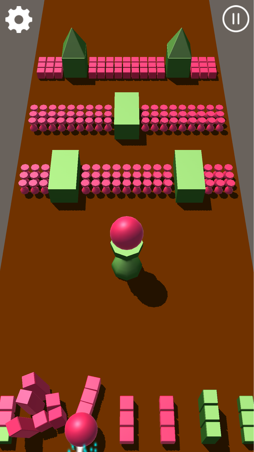 Color Dot 3D : Ball bump gameのキャプチャ