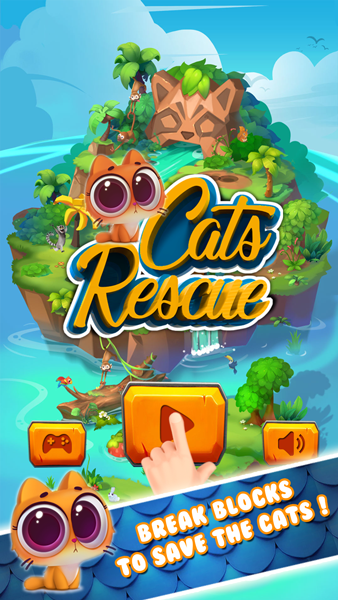 Cats Rescue ゲームのスクリーンショット