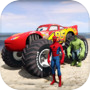 Icon dari Superheroes Monster Stunt Race