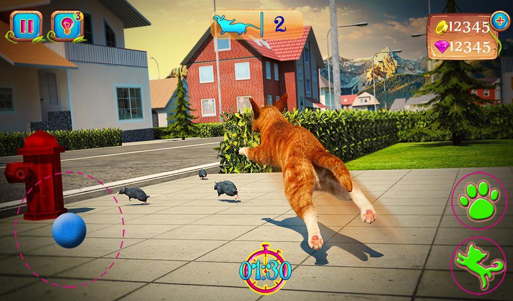 Cute Cat Adventure 2016 screenshot game