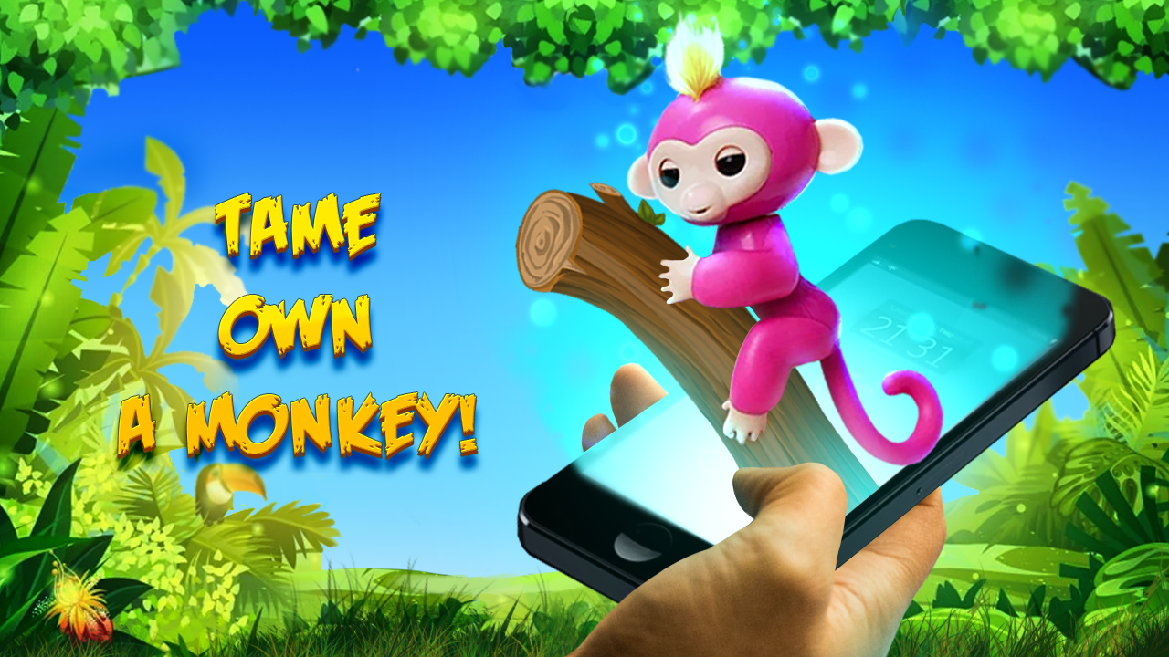 Captura de Tela do Jogo Fingerlings Monkey Toy Simulator