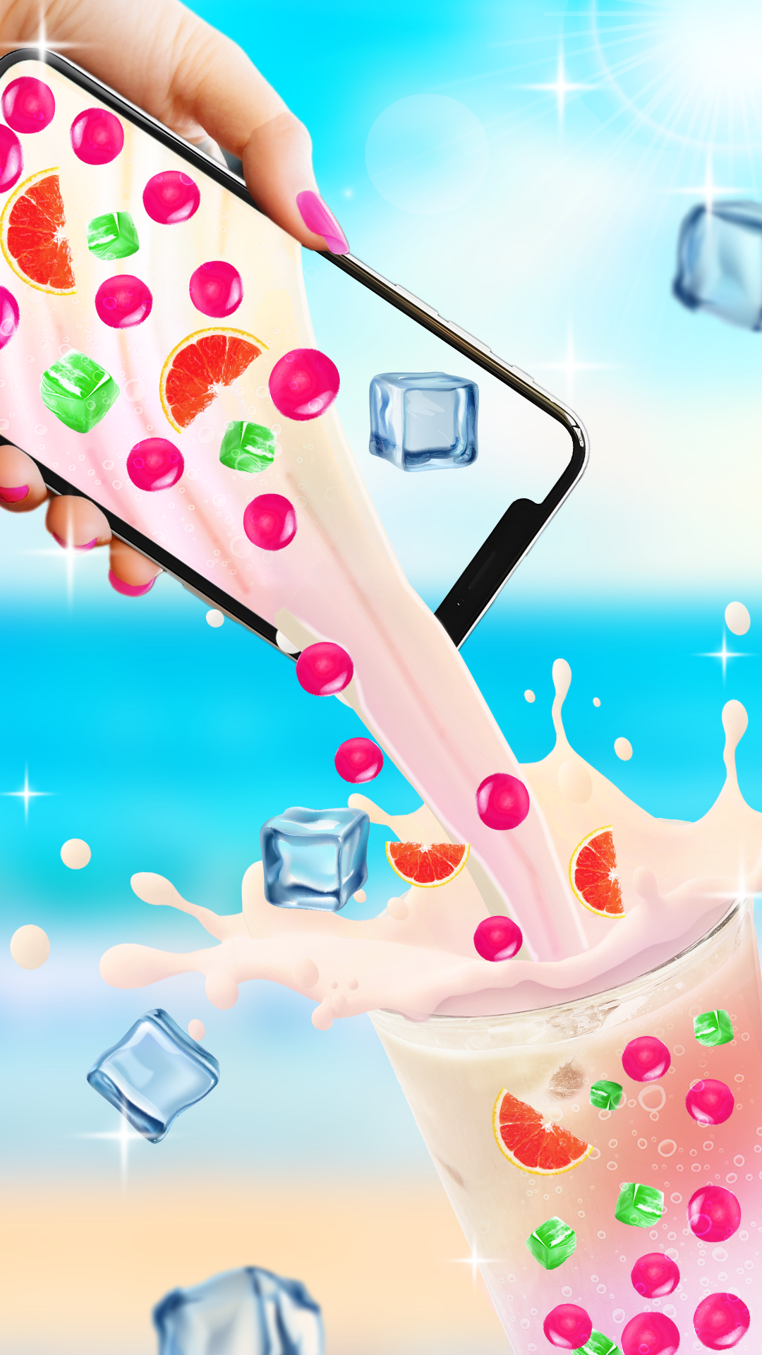 Boba DIY Bubble Tea Simulator Game Screenshot