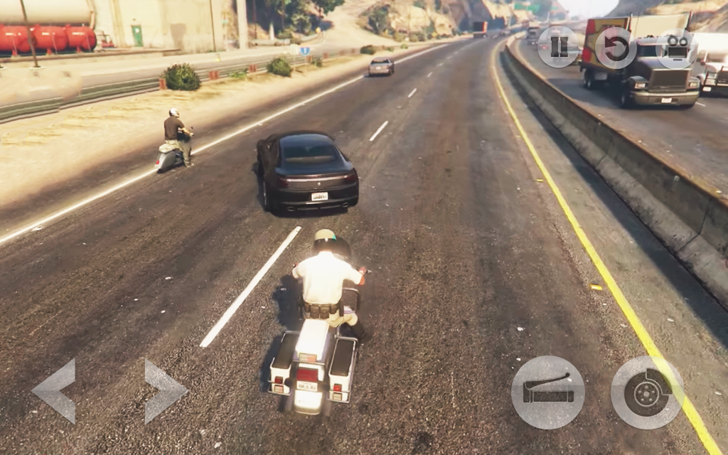Police Motorbike : Simulator Crime City Chase 3D Game Screenshot