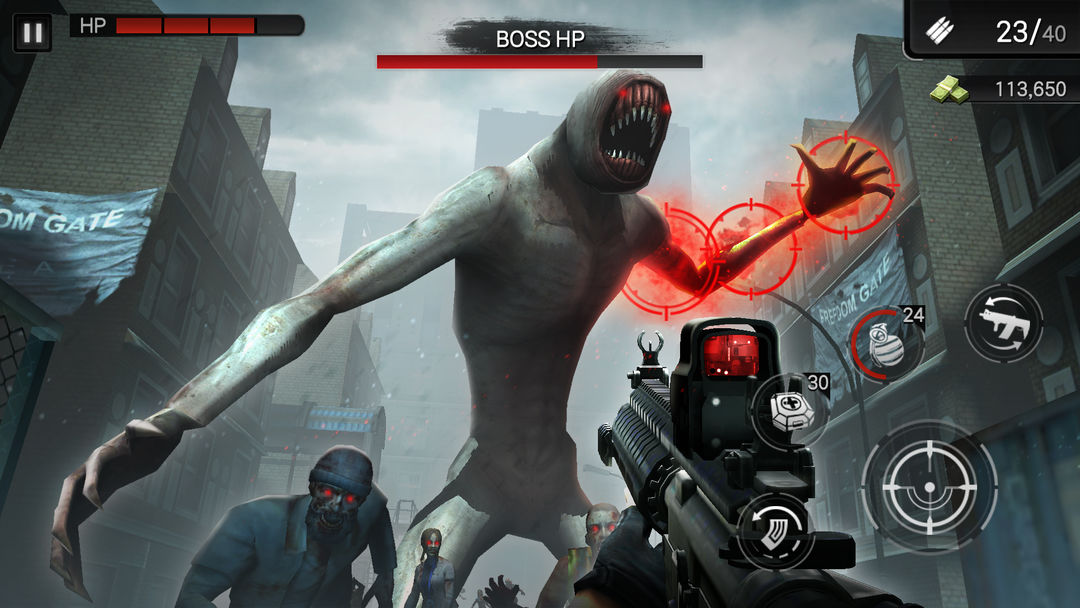 Screenshot of Zombie Hunter D-Day2