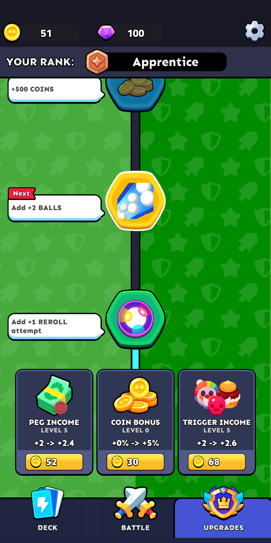 Plinkonaire RPG Game Screenshot