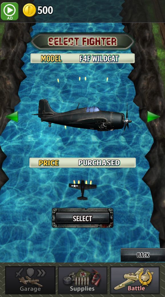 Screenshot of Midway 1942 : World War Air Fighter