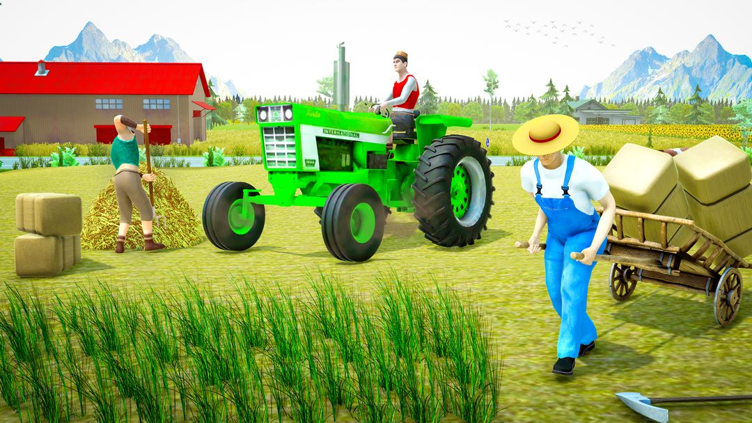 Farm Tractor Driving Simulator screenshot game