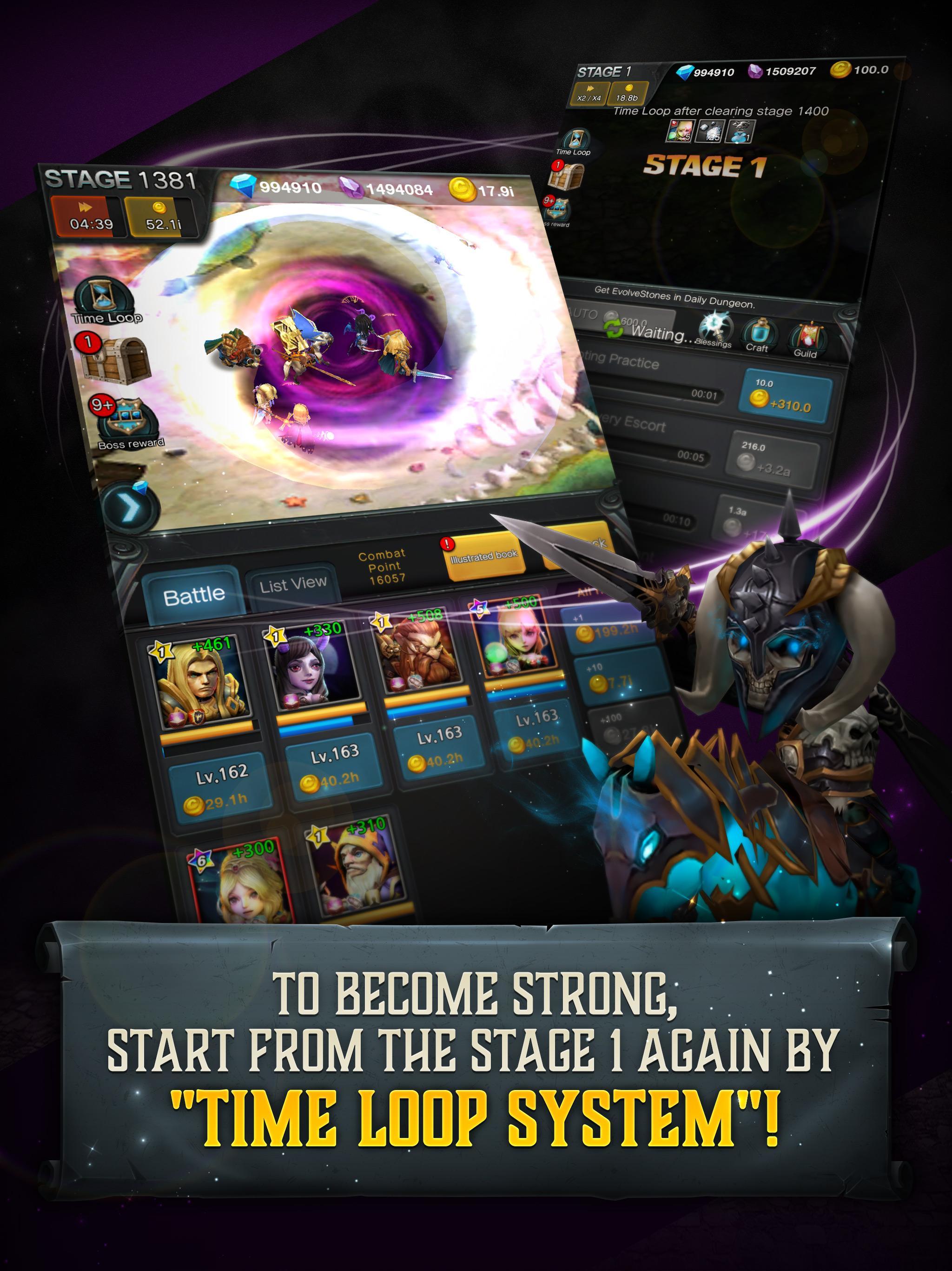 Ảnh chụp màn hình ENDLESS DUNGEON : DRAGON SAGA (无尽地下城)