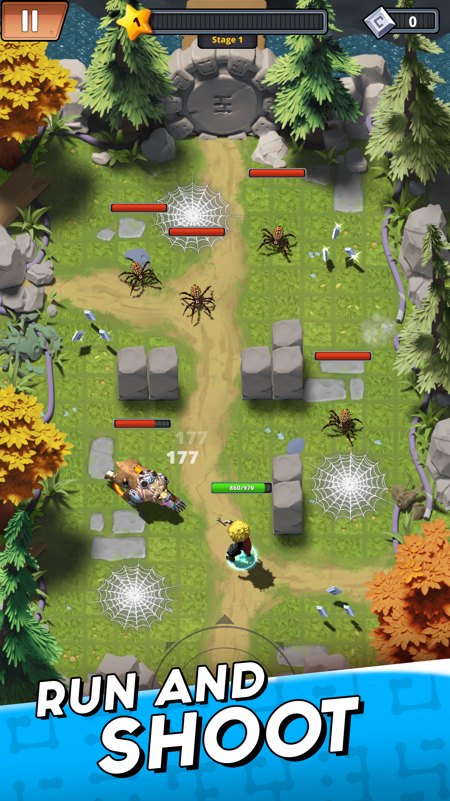 Guns vs Magic - Roguelite RPG Game Screenshot