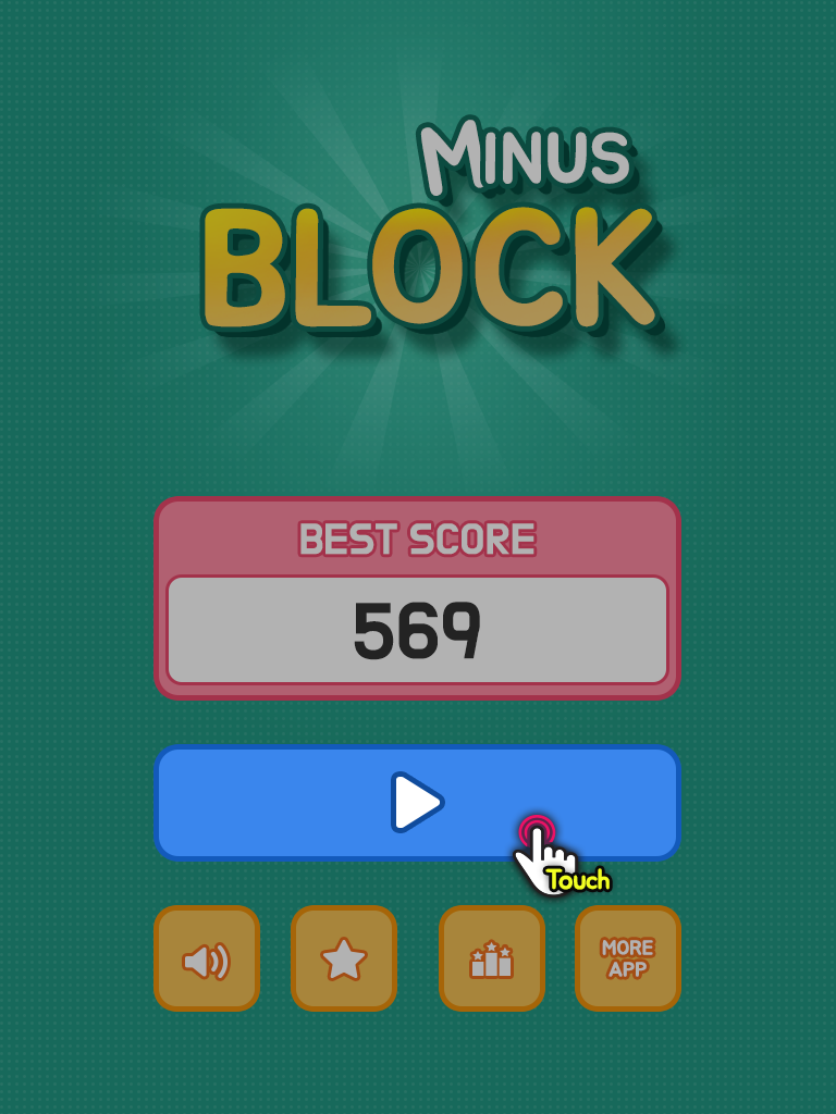 Minus Block Game Screenshot