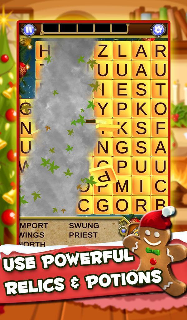 Xmas Word Search: Christmas Cookies ภาพหน้าจอเกม